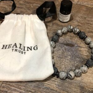 Lava Rock beaded bracelet essential Oil Lavender diffuser! ✨